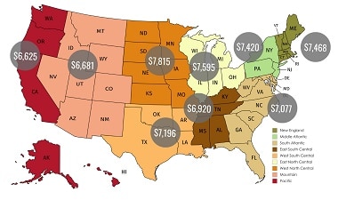 Cuánto cuesta cremar un cuerpo en Estados Unidos
