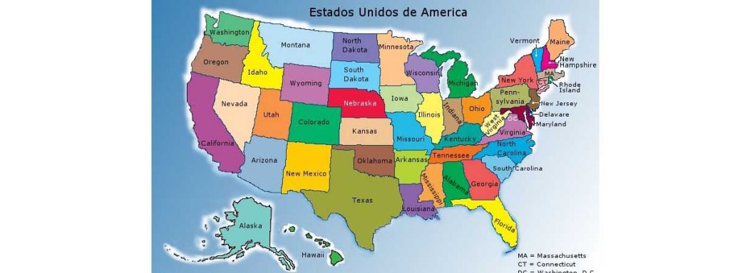 cuantos estados tiene Estados Unidos